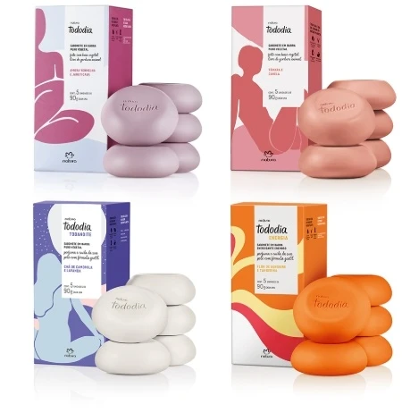 CAIXA DE SABONETE TODO DIA